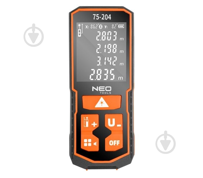 Дальномер лазерный NEO tools 75-204 - фото 1 Дальномер лазерный NEO tools 75-204 - фото 1