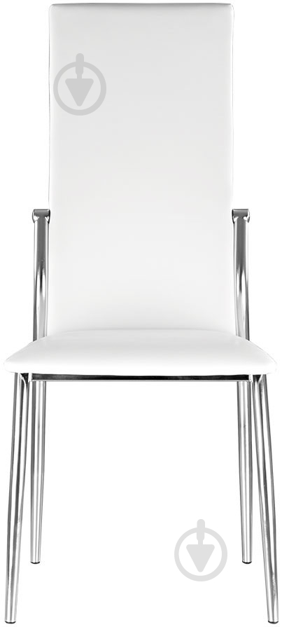 Стілець обідній Nowy Styl Martin Chrome (Box) Eco-50 хром/білий - фото 2 Стілець обідній Nowy Styl Martin Chrome (Box) Eco-50 хром/білий - фото 2