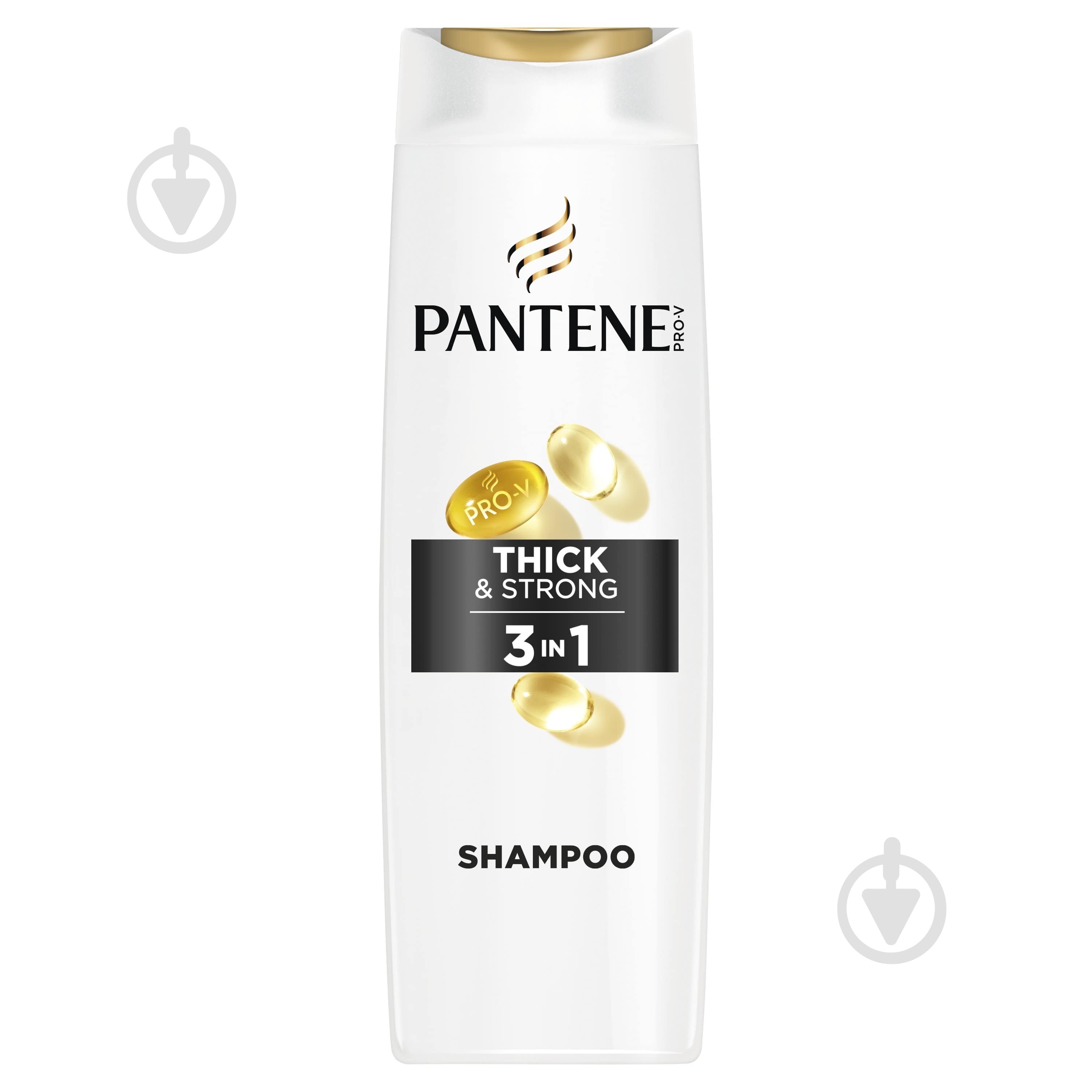 Шампунь 3 в 1 Pantene Pro-V Густые и крепкие 325 мл - фото 1 Шампунь 3 в 1 Pantene Pro-V Густые и крепкие 325 мл - фото 1
