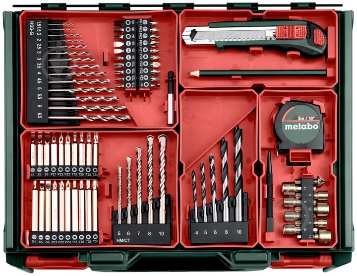 Шуруповерт ударний акумуляторний Metabo SB 18 L BL Set 18 В 613157710 - фото 3 Шуруповерт ударний акумуляторний Metabo SB 18 L BL Set 18 В 613157710 - фото 3