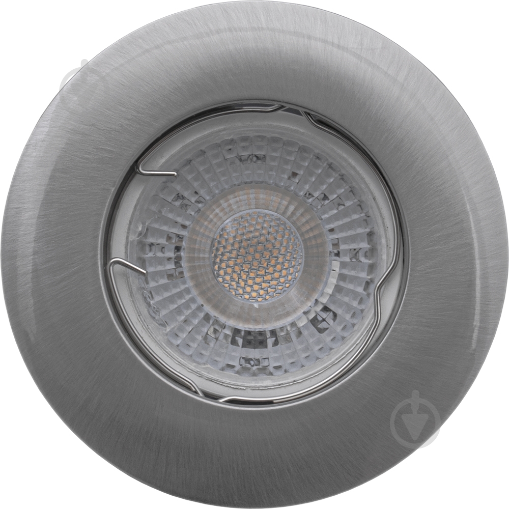 Светильник точечный Hopfen MR16 50 Вт GU5.3 сатиновый никель LS05 SN - фото 1