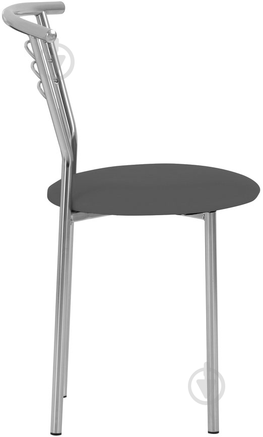 Стілець обідній Nowy Styl Marco Chrome (Box-4) V-2 хром/сірий - фото 3 Стілець обідній Nowy Styl Marco Chrome (Box-4) V-2 хром/сірий - фото 3