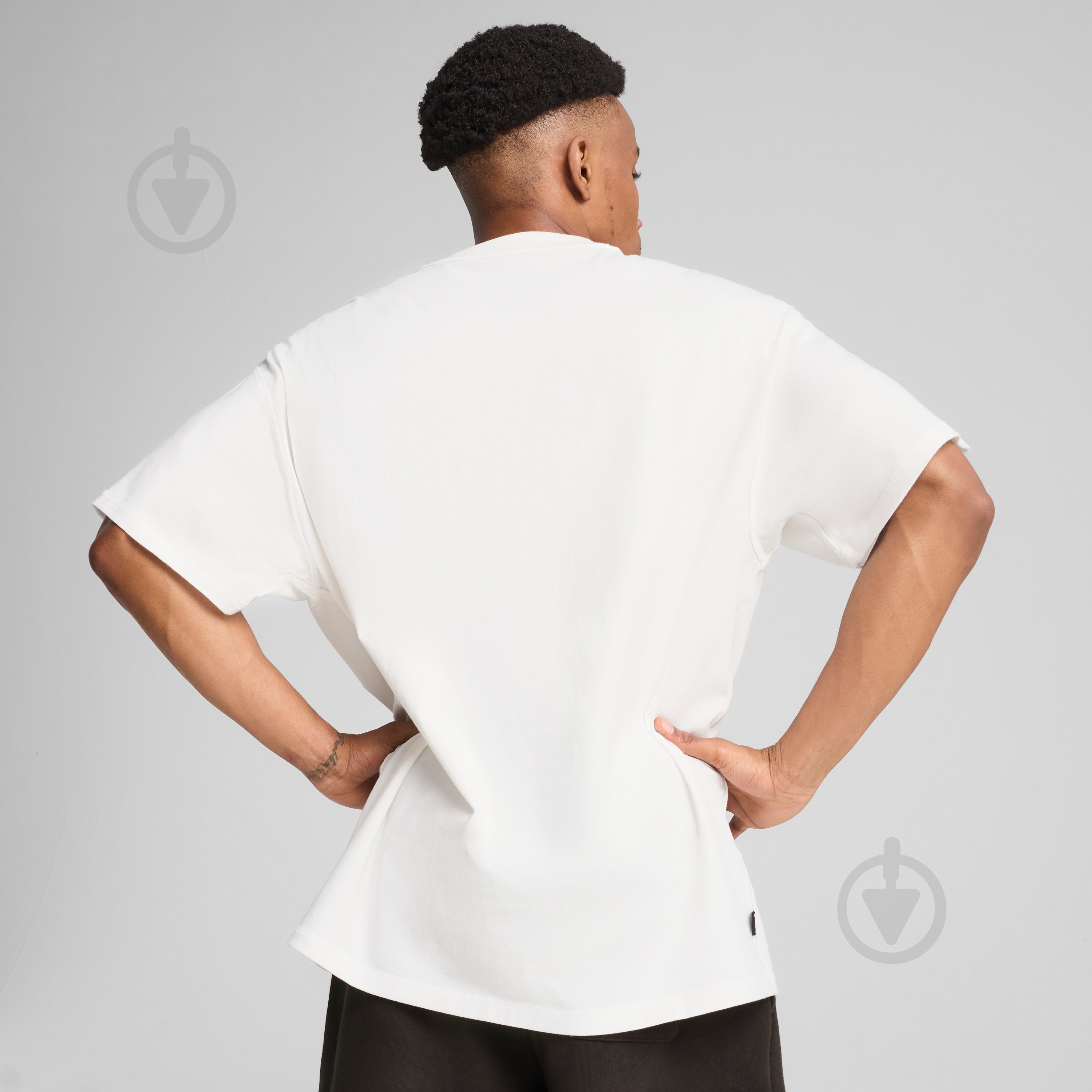 Футболка Puma Pivot Unisex Tee 3.0 63051403 р.S белый - фото 4