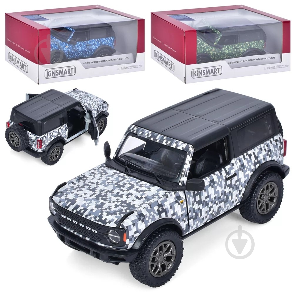 Автомодель Kinsmart 1:38 Джип KT5445WB - фото 1