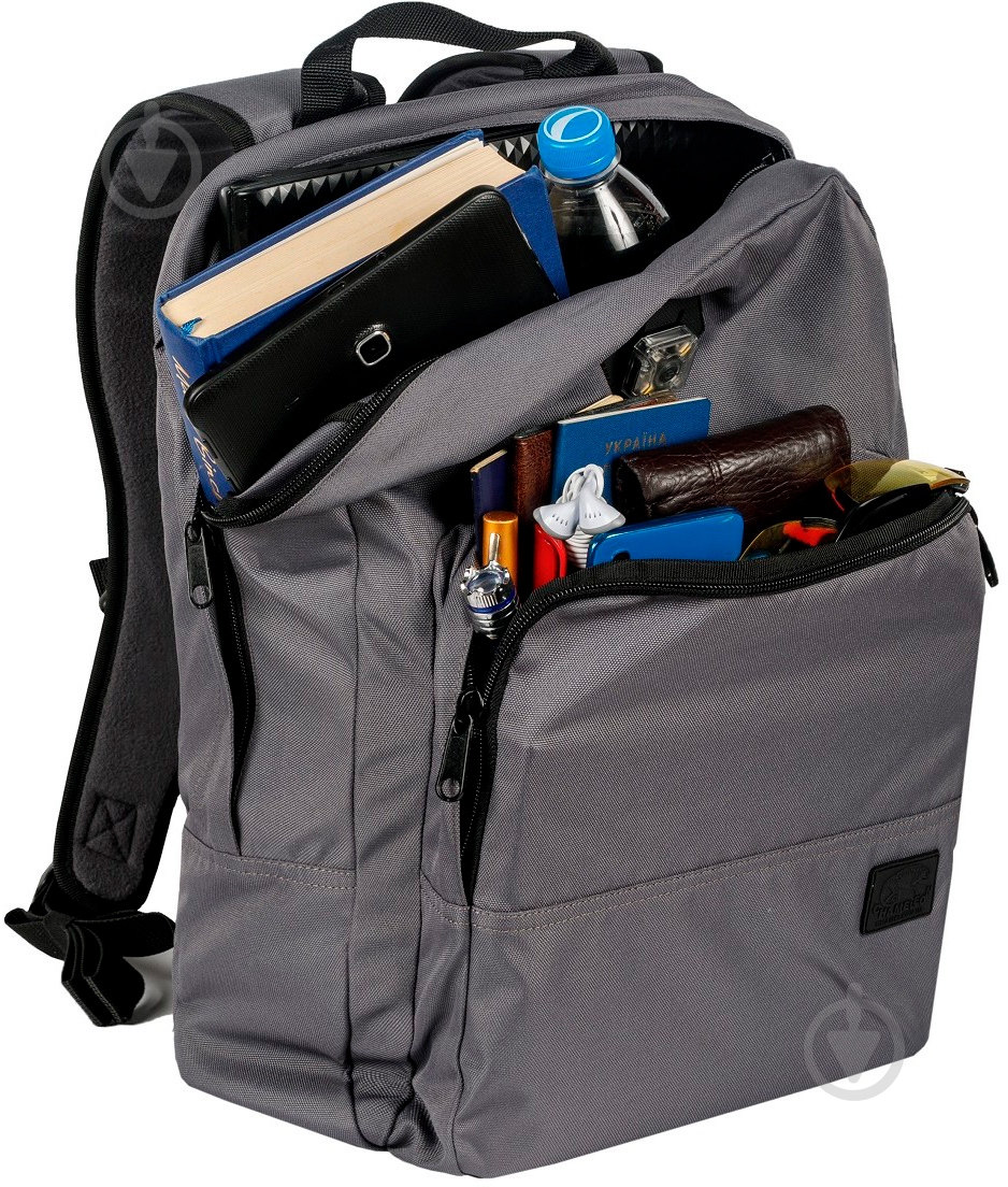 Рюкзак Chameleon ABC 17 л серый - фото 4 Рюкзак Chameleon ABC 17 л серый - фото 4