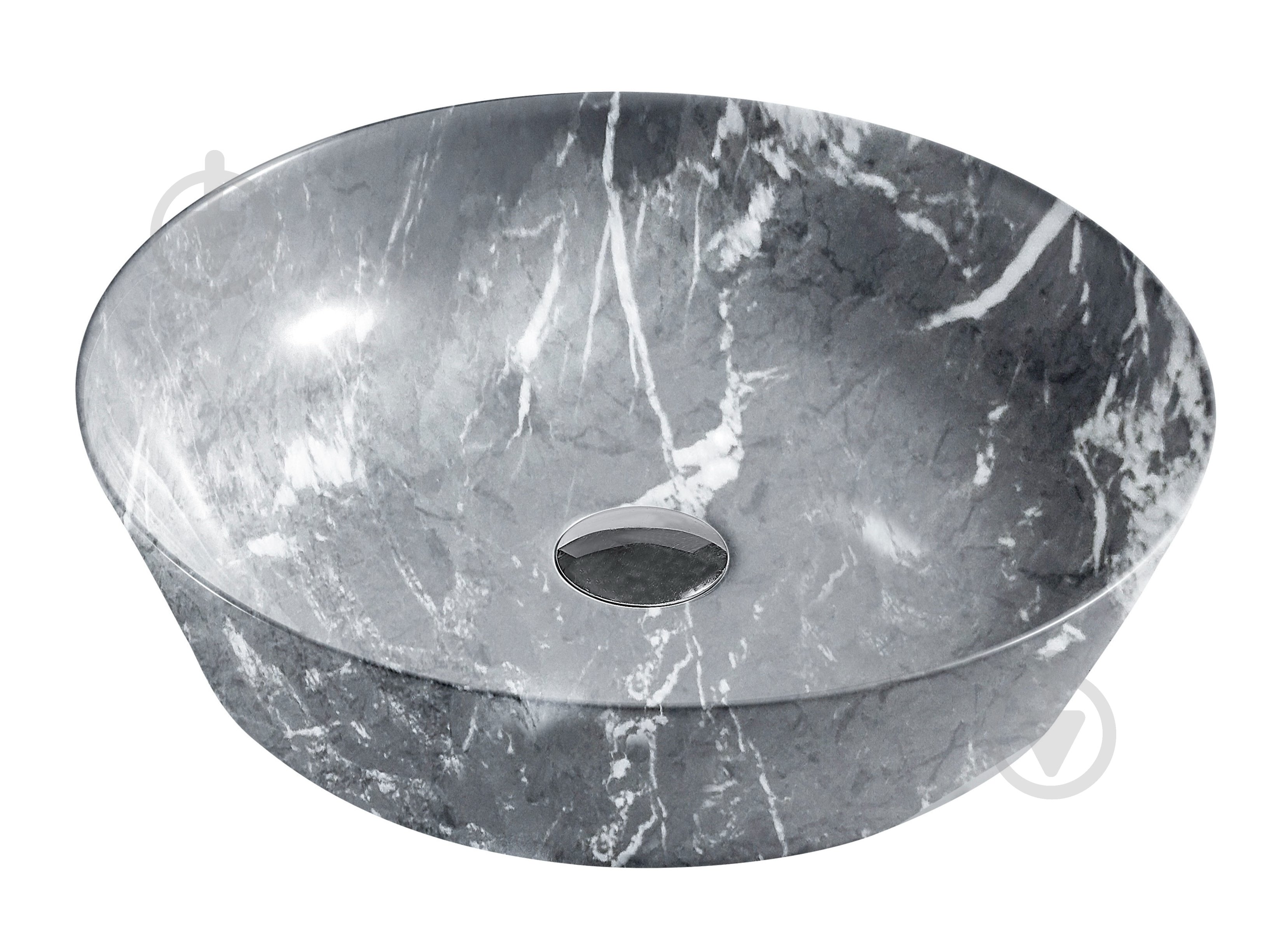 Умывальник Koller Pool Round Pro 43,5х43,5 см grey - фото 1