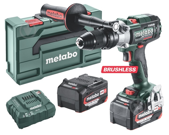 Шуруповерт ударный аккумуляторный Metabo SB 18 LTX-3 BL I 603183650 - фото 2 Шуруповерт ударный аккумуляторный Metabo SB 18 LTX-3 BL I 603183650 - фото 2