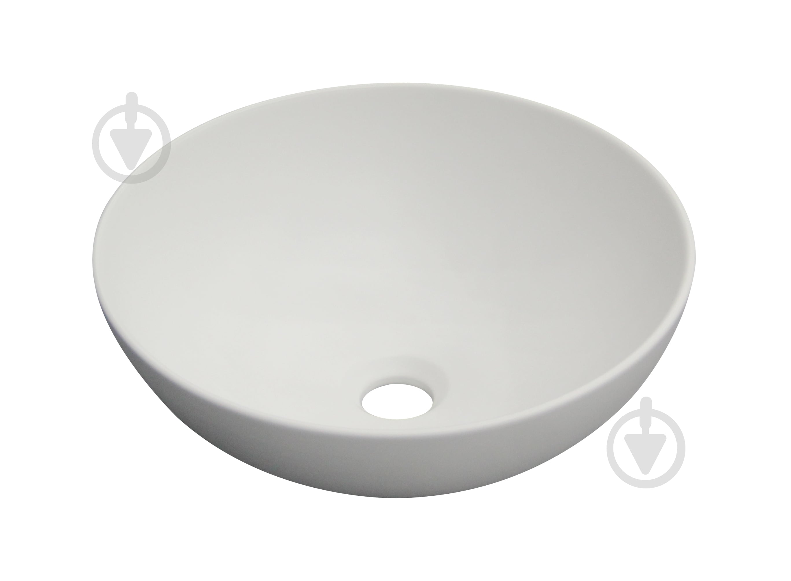Умывальник Koller Pool Aqua 40х40 см white matte - фото 1