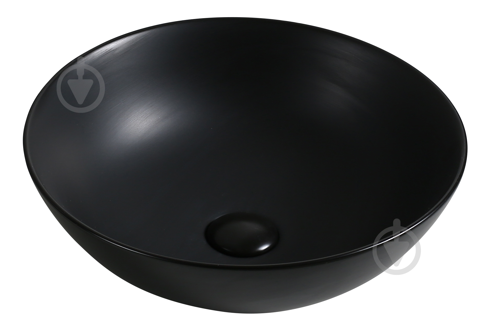 Умывальник Koller Pool Aqua matte black 40х40 см - фото 1