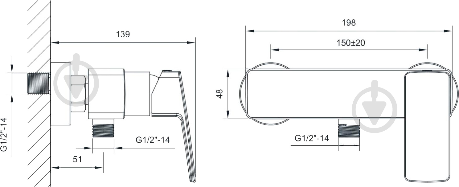Смеситель для душа Imprese Grafiky Zmk061901080 - фото 2
