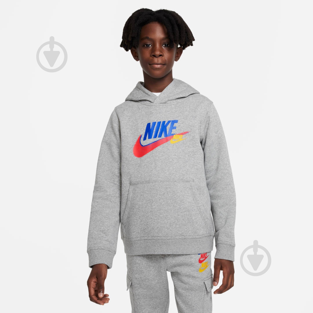 Джемпер Nike FD1197-063 р.S серый - фото 1