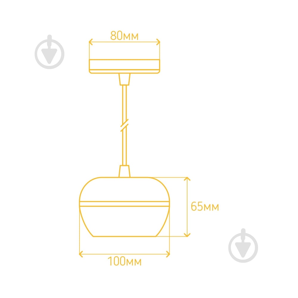 Підвіс LightMaster LLS101 СОВ 9 Вт чорний - фото 3