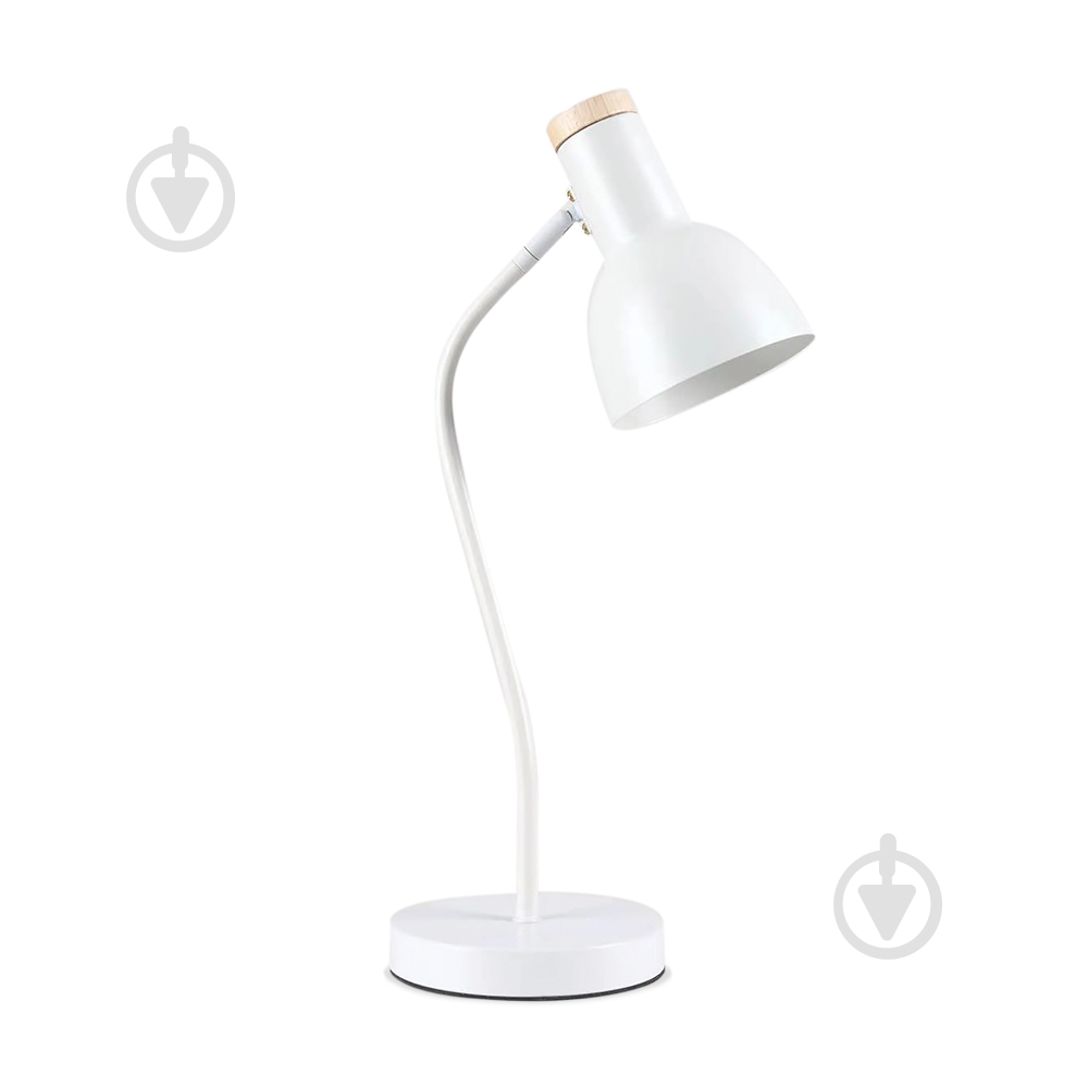 Настольная лампа LightMaster 1x40 Вт E27 белый DE1150 білий, E27 - фото 2