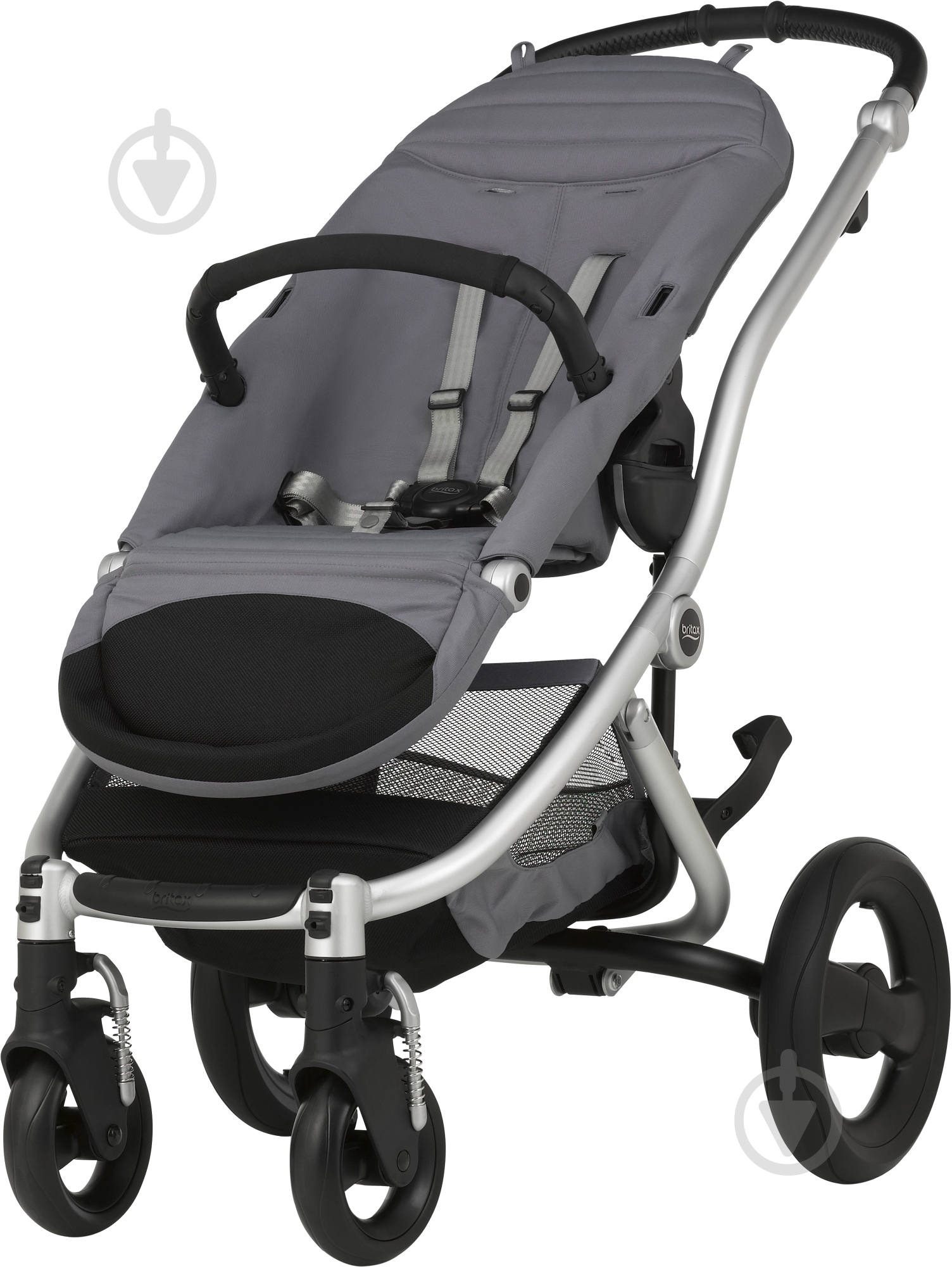Коляска прогулочная Britax AFFINITY 2 Silver без вкладишу 2000022970 - фото 1