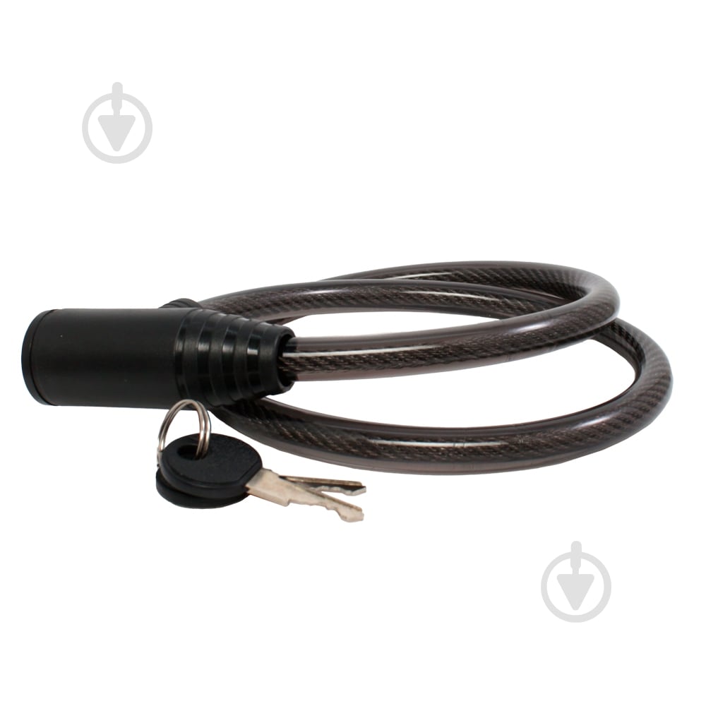 Замок велосипедный Comit черный 61284 - фото 1 Замок велосипедный Comit черный 61284 - фото 1