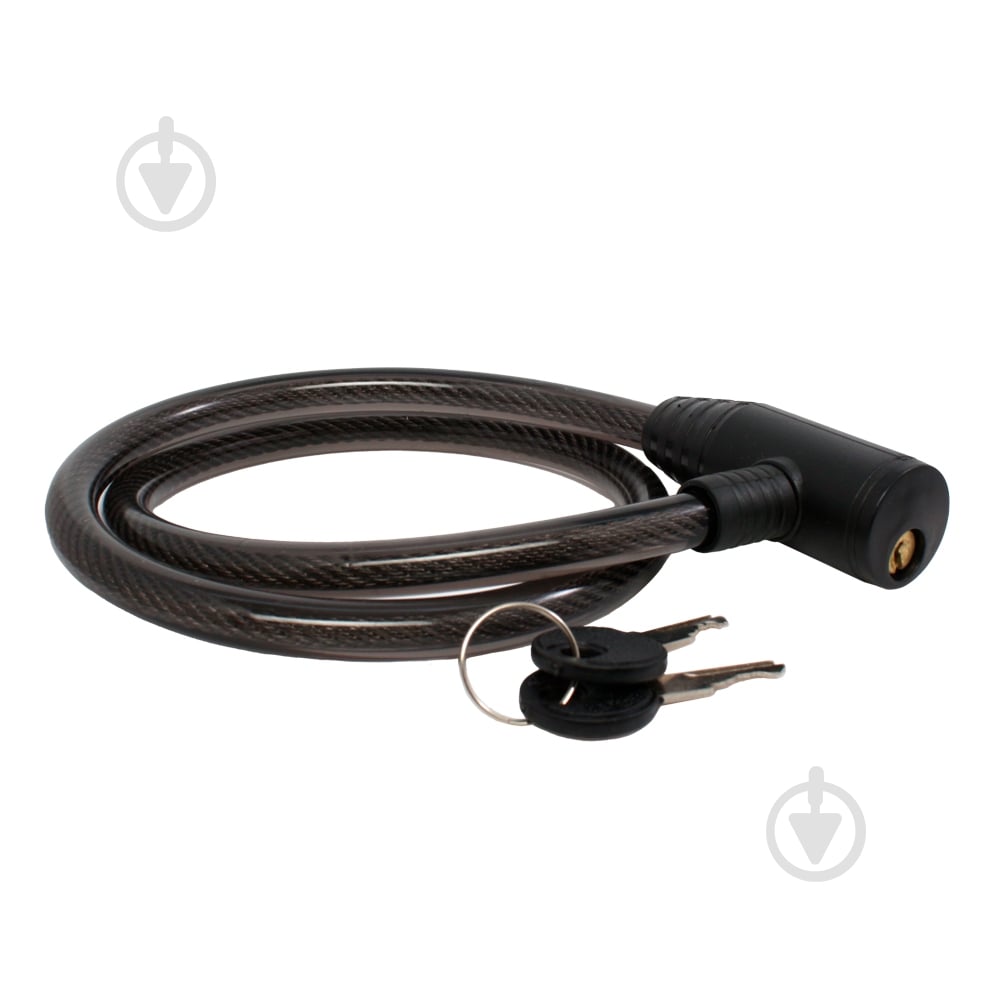 Замок велосипедный Comit черный 61284 - фото 2 Замок велосипедный Comit черный 61284 - фото 2