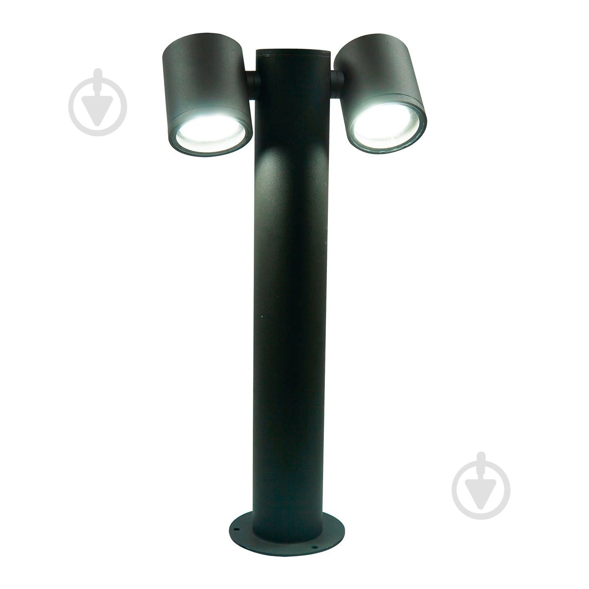 Столбик Polux Pino-2 44 см GU10 IP44 черный - фото 4 Столбик Polux Pino-2 44 см GU10 IP44 черный - фото 4