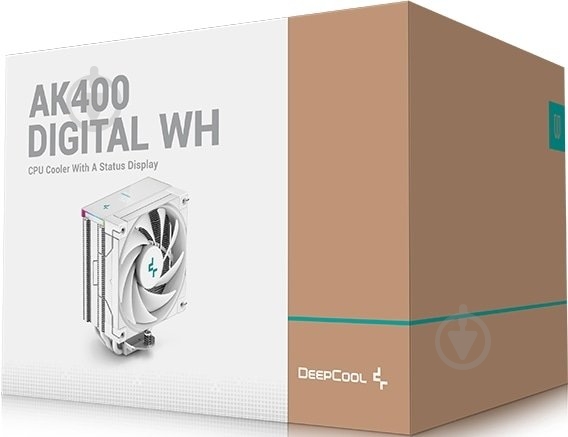 Процессорный кулер Deepcool AK400 Digital WH (R-AK400-WHADMN-G) - фото 10
