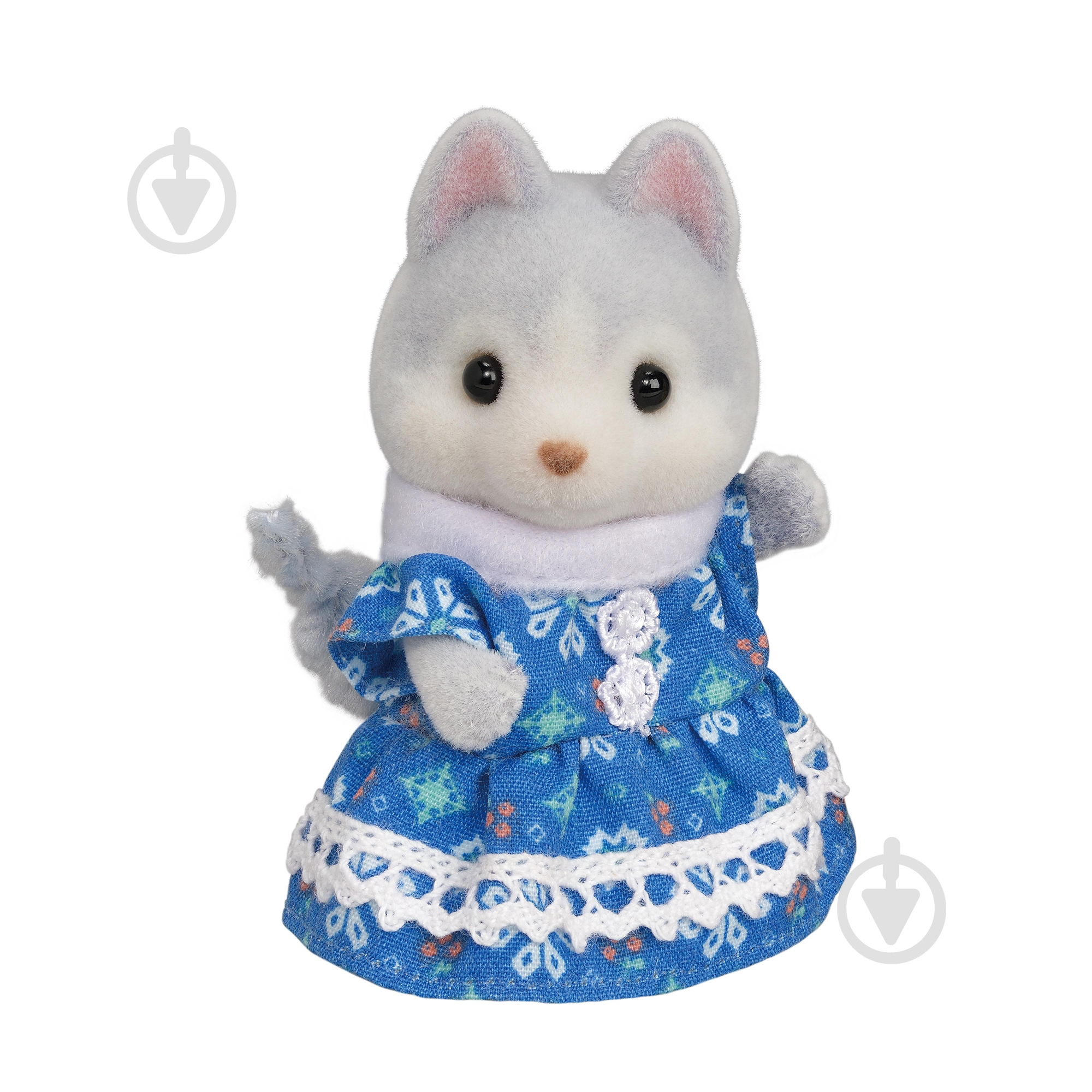 Фігурка колекційна Sylvanian Families Малыши Хаски на велосипеде 5637 - фото 5