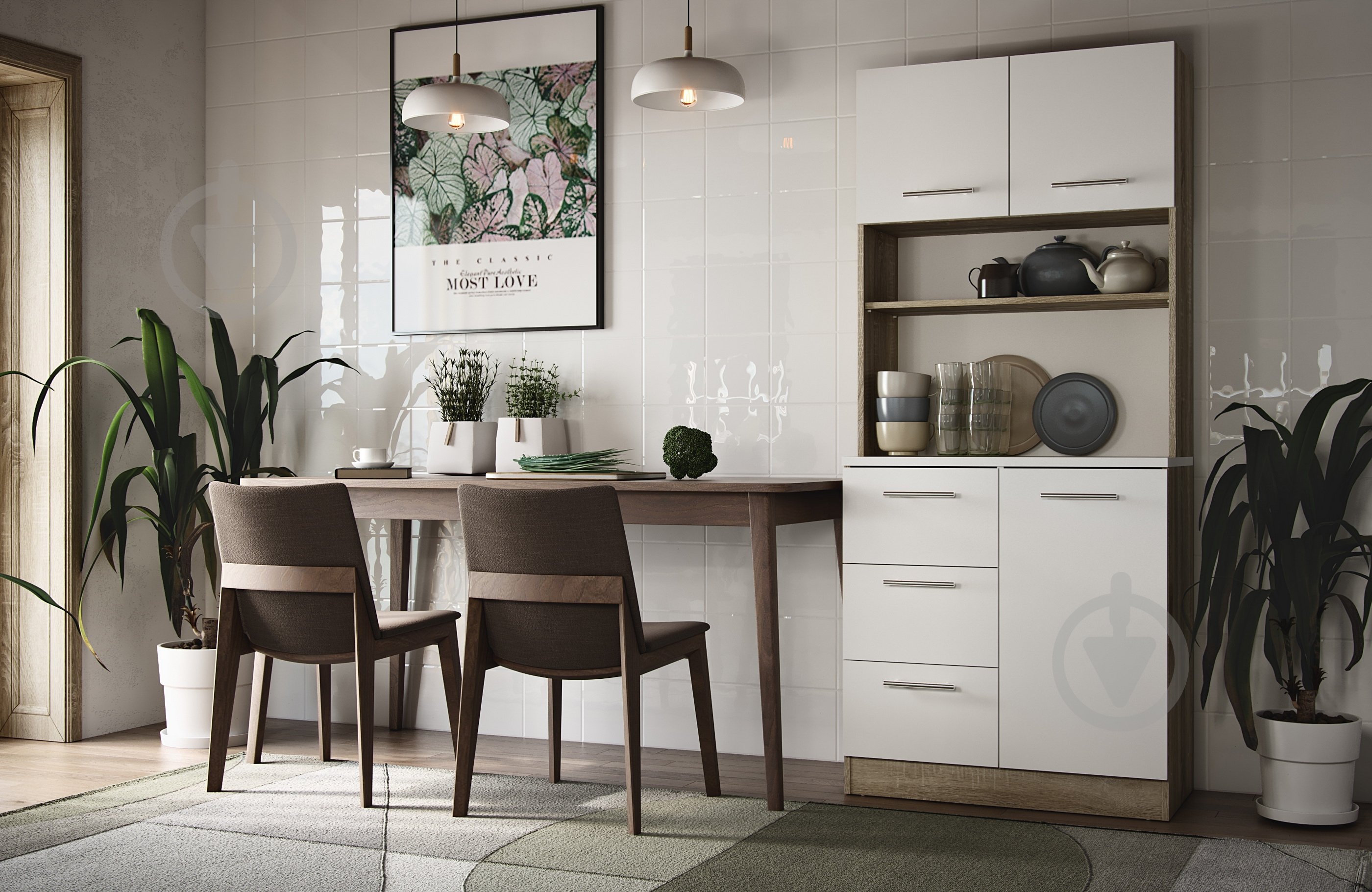 Буфет Грейд Leon 80 дуб сонома - фото 2