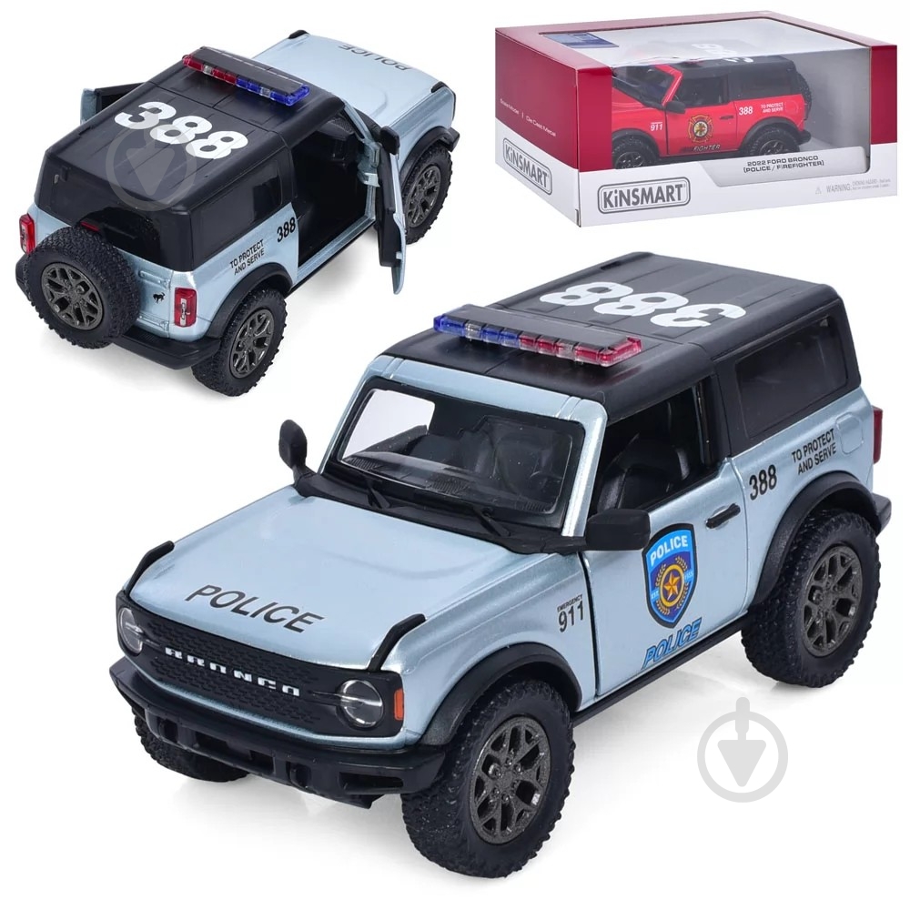 Автомодель Kinsmart 1:38 KT5438WPR - фото 1