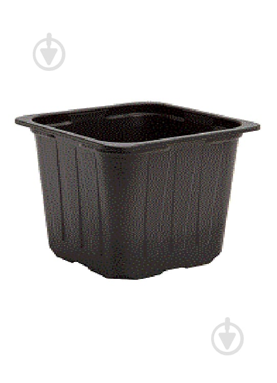 Горшок Modiform квадратный 0,228 л серый - фото 1 Горшок Modiform квадратный 0,228 л серый - фото 1