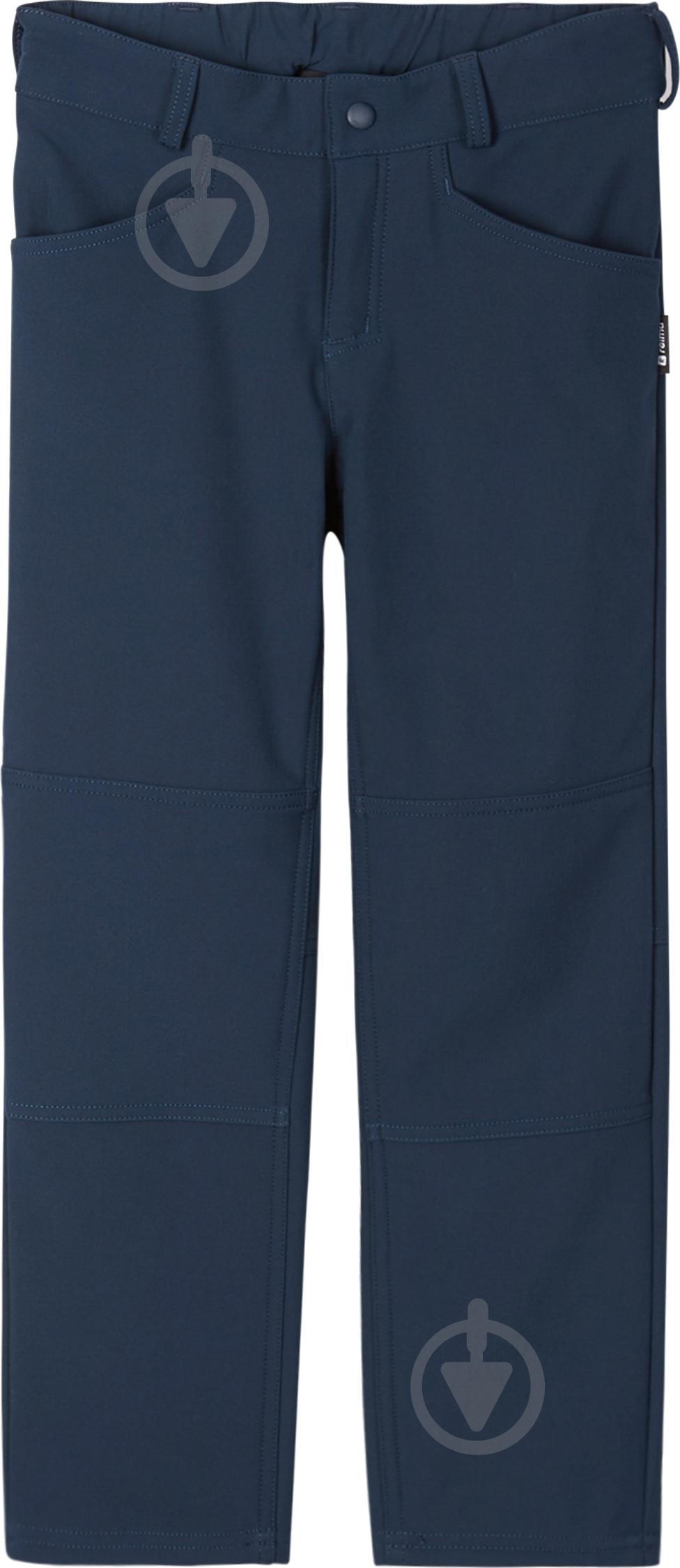 Брюки Reima Softshell Mighty р.140 Blue 532189S-6980 - фото 1 Брюки Reima Softshell Mighty р.140 Blue 532189S-6980 - фото 1