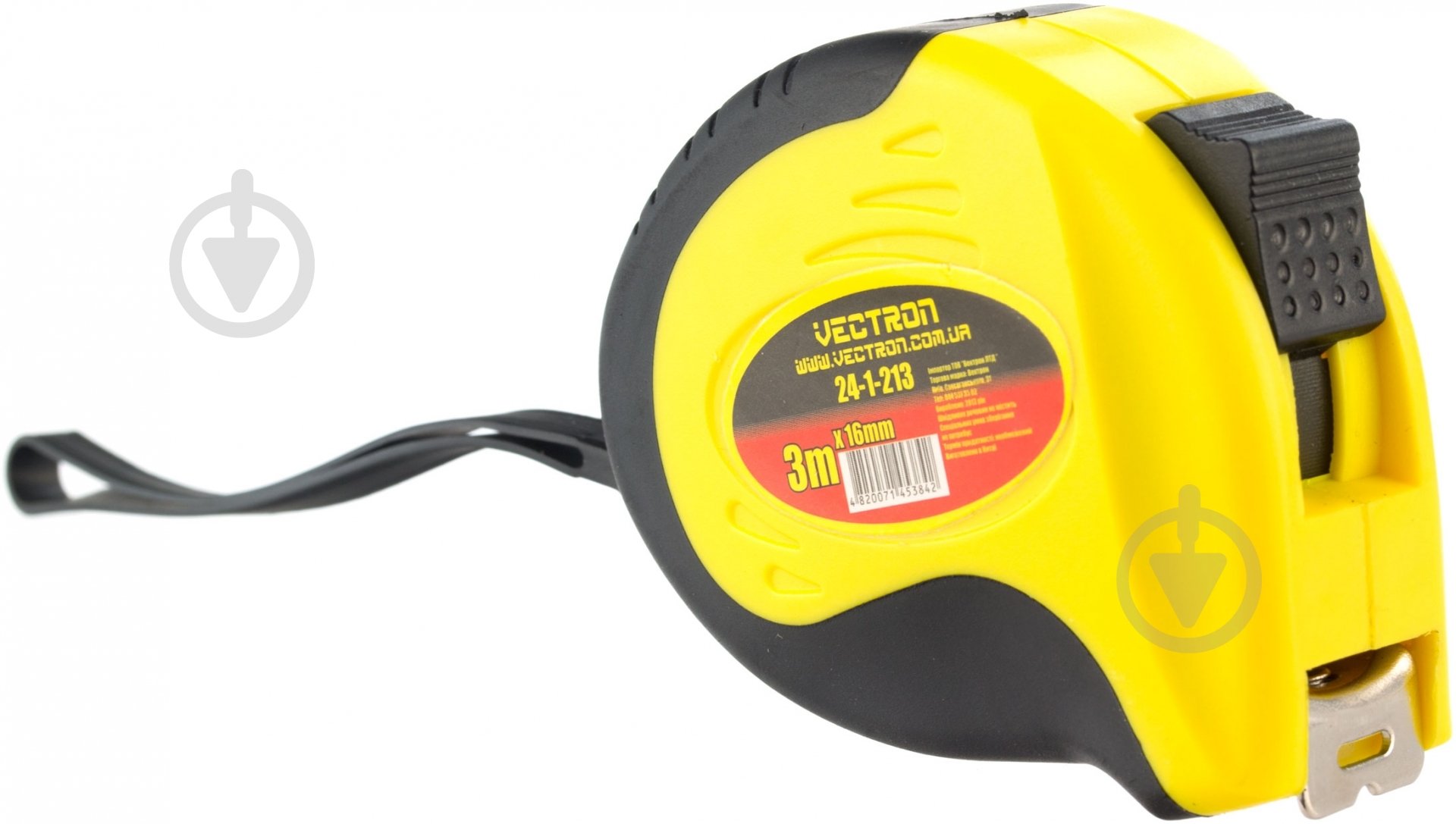 Рулетка Vectron 24-1-213 3 м x 16 мм - фото 1 Рулетка Vectron 24-1-213 3 м x 16 мм - фото 1