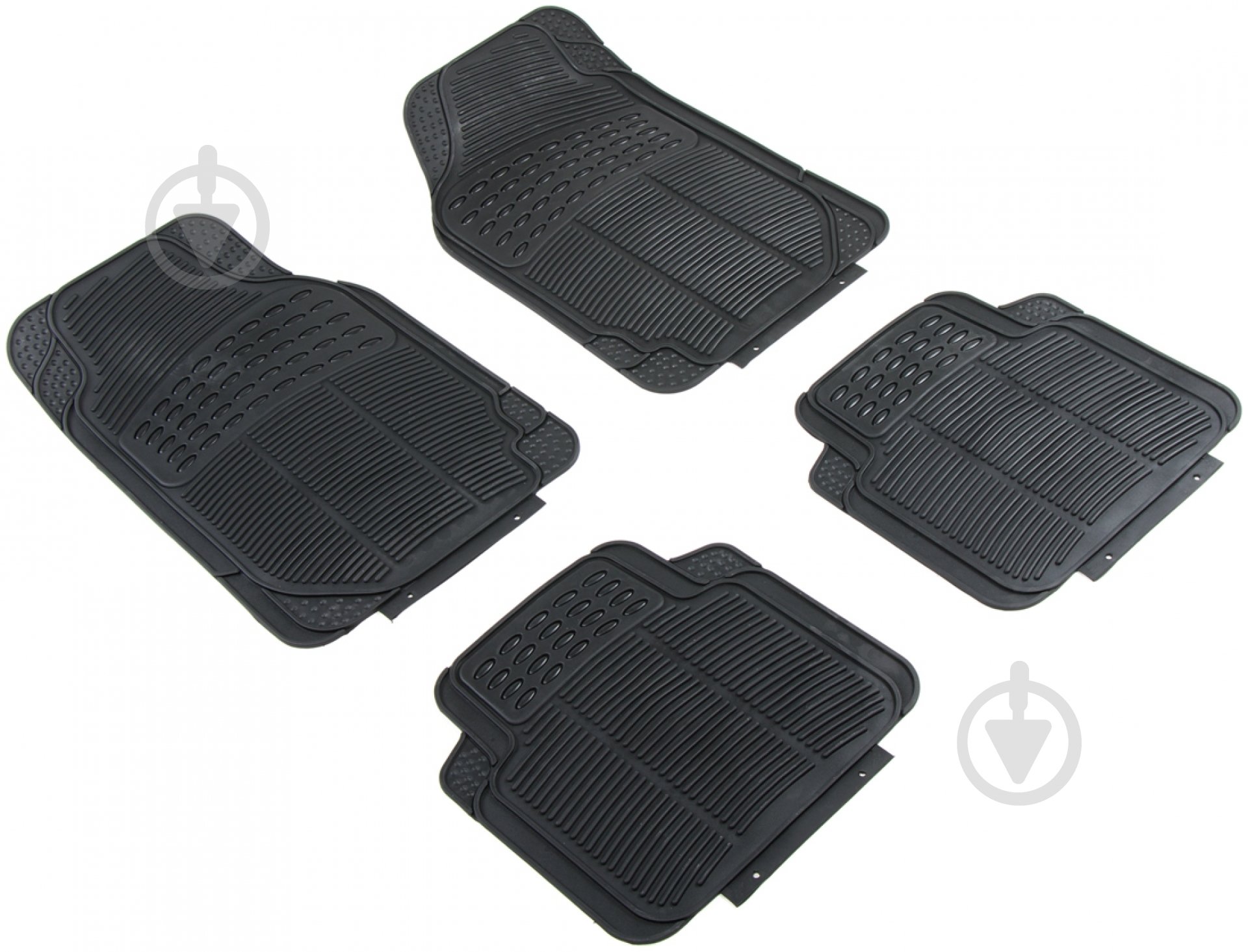 Коврики автомобильные Auto Assistance 3038 black 4 шт. универсальные - фото 1 Коврики автомобильные Auto Assistance 3038 black 4 шт. универсальные - фото 1