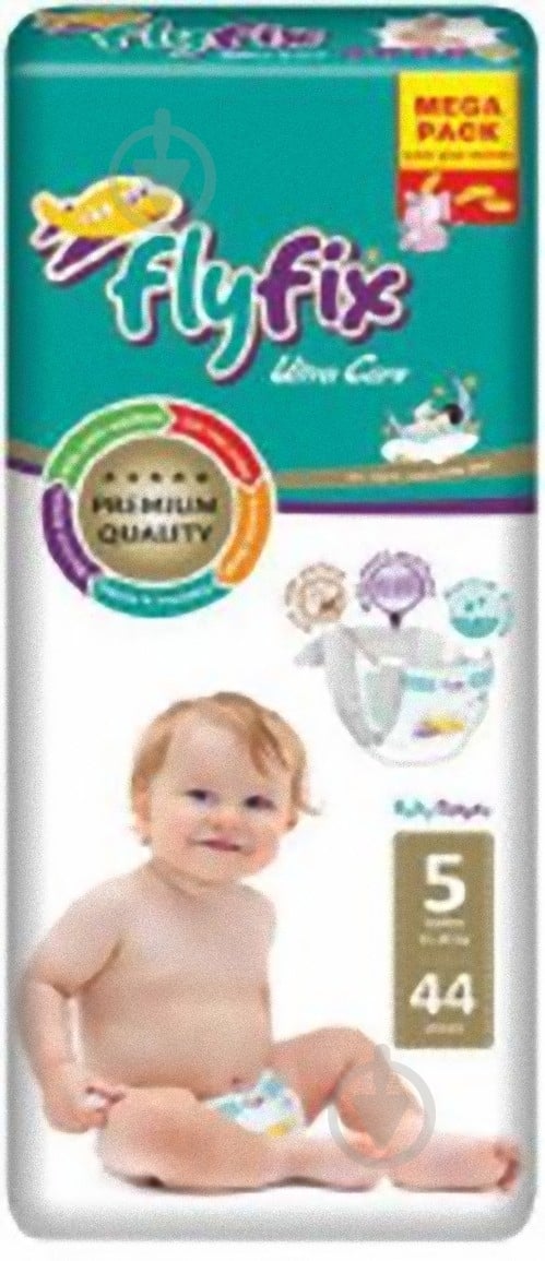 Підгузки Fly Fix Junior 5 11-25 кг 44 шт. - фото 1