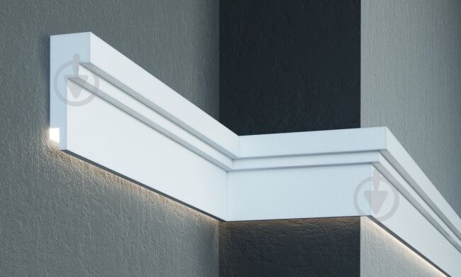 Карниз Prestige Decor LED KC 303LED 2000x210x80 мм - фото 1 Карниз Prestige Decor LED KC 303LED 2000x210x80 мм - фото 1
