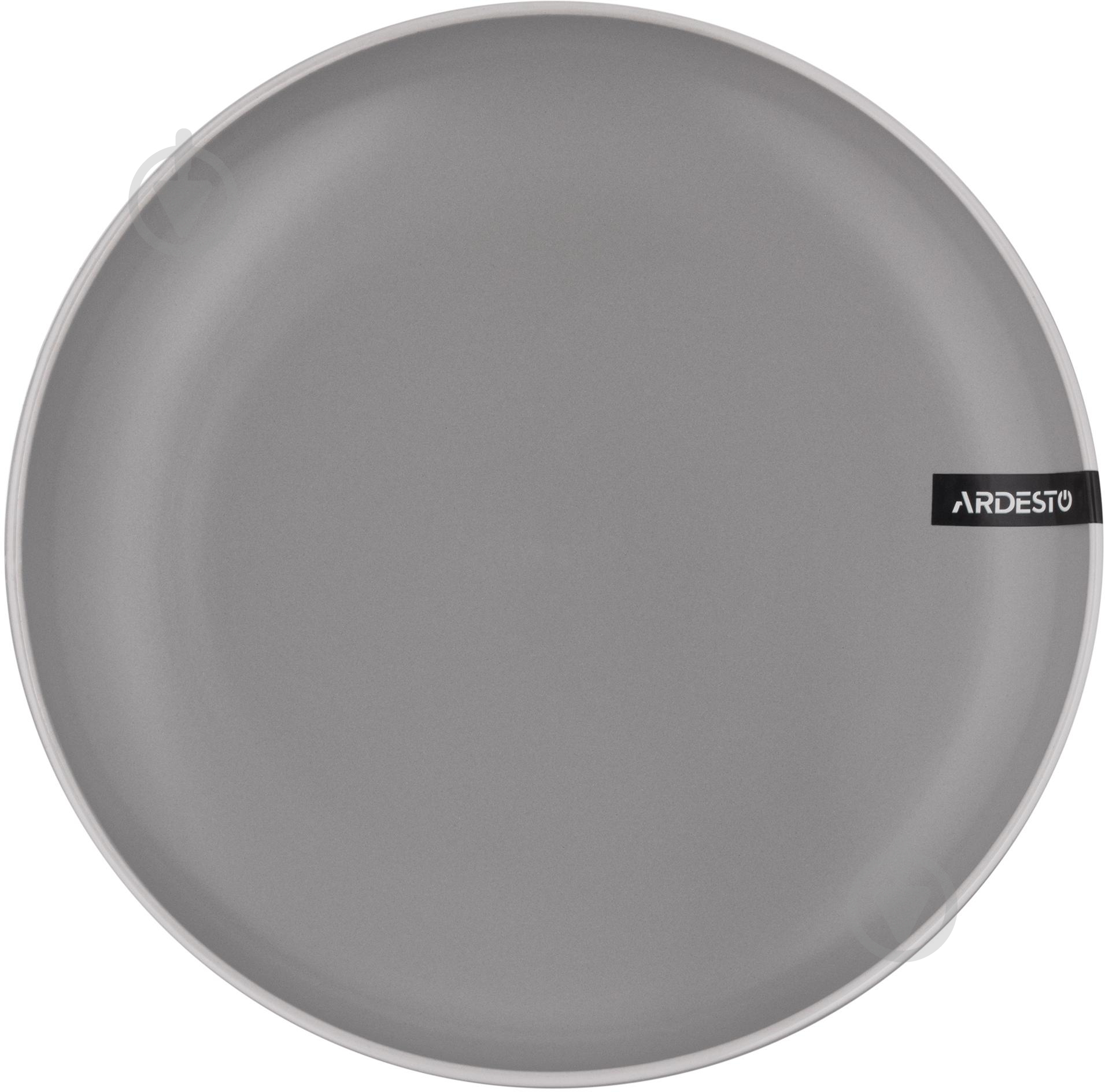 Тарелка десертная ARDESTO Cremona 19 см Dusty grey AR2919GRC - фото 1