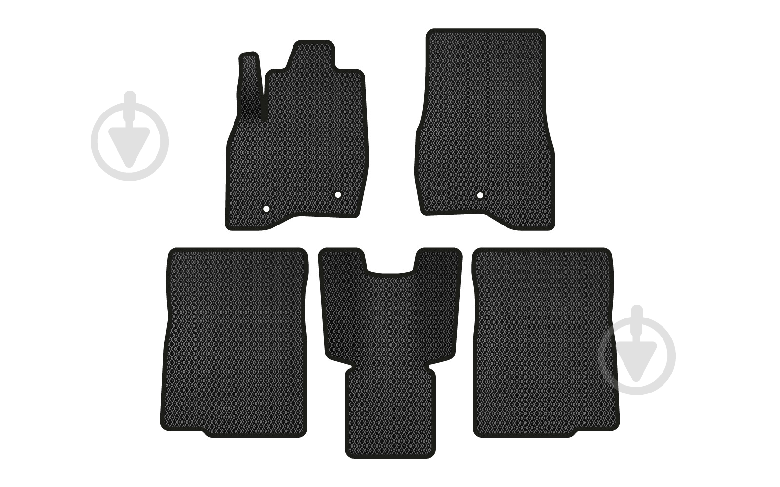 Коврики автомобильные EVAtech Ford Explorer 2016-2019 (FD43565C5AV3RBB) модельные - фото 1