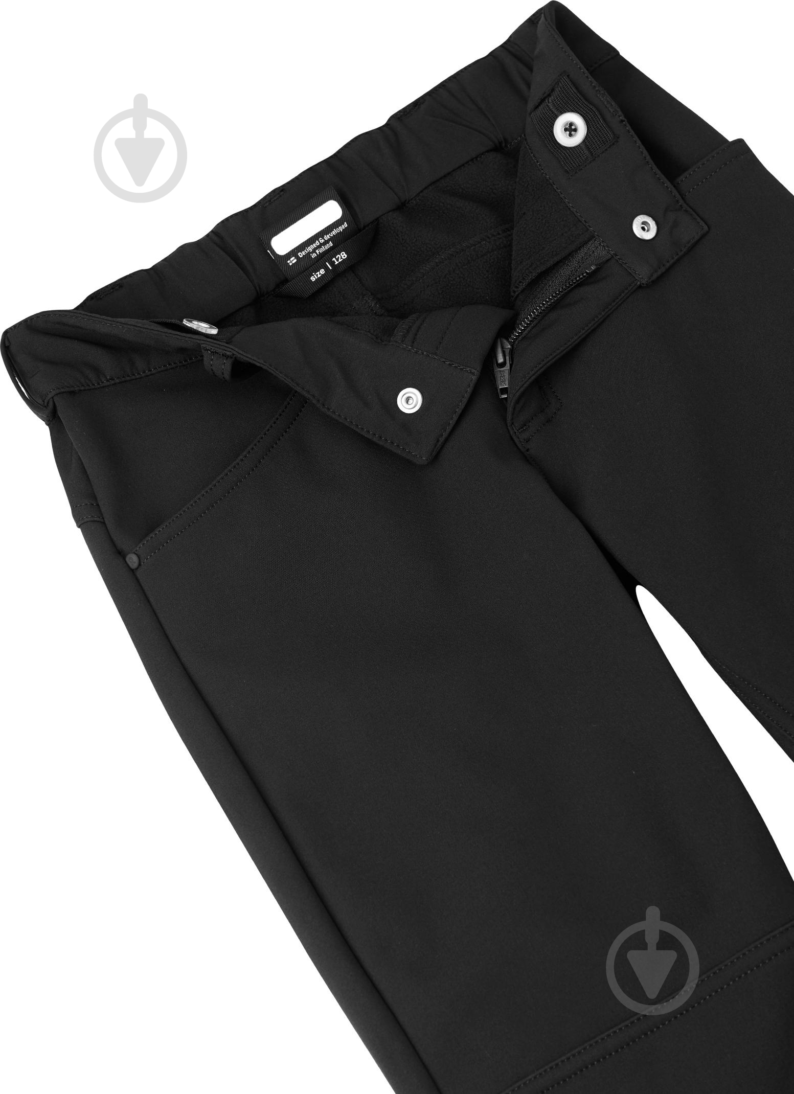 Брюки Reima Softshell Mighty р.110 black 532189S-9990 - фото 4 Брюки Reima Softshell Mighty р.110 black 532189S-9990 - фото 4