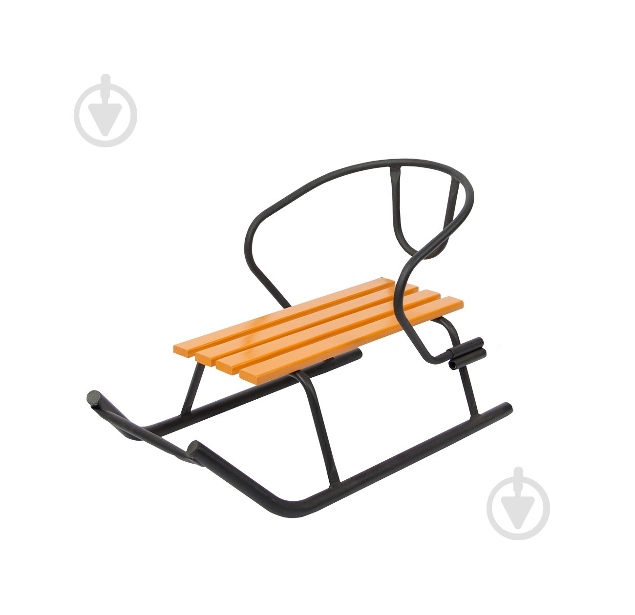 Санчата Vitan " Малюк" чорні + спинка + кольорова планка - фото 3 Санчата Vitan " Малюк" чорні + спинка + кольорова планка - фото 3