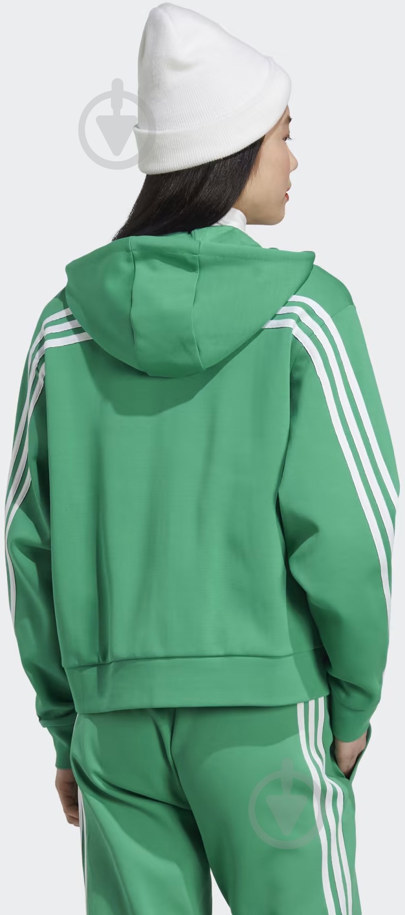 Джемпер Adidas IB8515 р.S зеленый - фото 2