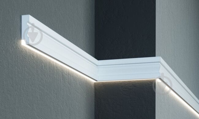 Молдинг Prestige Decor LED MC 304 2000x130x35 мм - фото 1 Молдинг Prestige Decor LED MC 304 2000x130x35 мм - фото 1