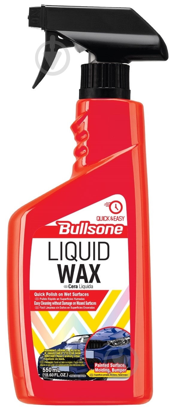 Жидкое стекло LIQUID WAX BULLSONE мл550 - фото 1 Жидкое стекло LIQUID WAX BULLSONE мл550 - фото 1