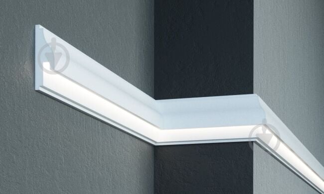 Молдинг Prestige Decor LED MC 306 2000x170x55 мм - фото 1 Молдинг Prestige Decor LED MC 306 2000x170x55 мм - фото 1