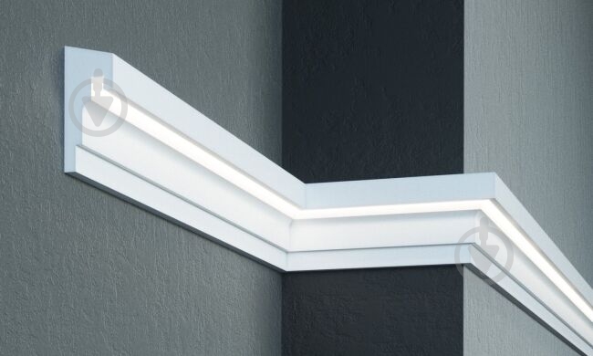 Молдинг Prestige Decor LED MC 307 2000x180x75 мм - фото 1 Молдинг Prestige Decor LED MC 307 2000x180x75 мм - фото 1