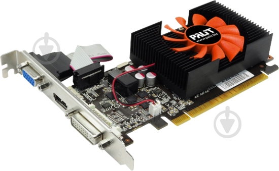 Відеокарта Palit GeForce GT 730 1GB GDDR3 128bit (NEAT7300HD01-1085F) - фото 1