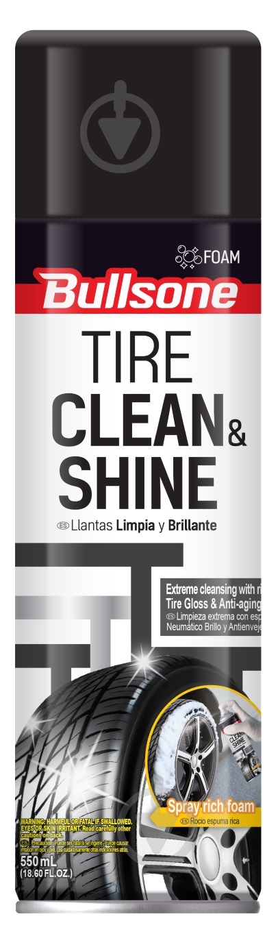 Очисник для шин BULLSONE 550 мл - фото 1