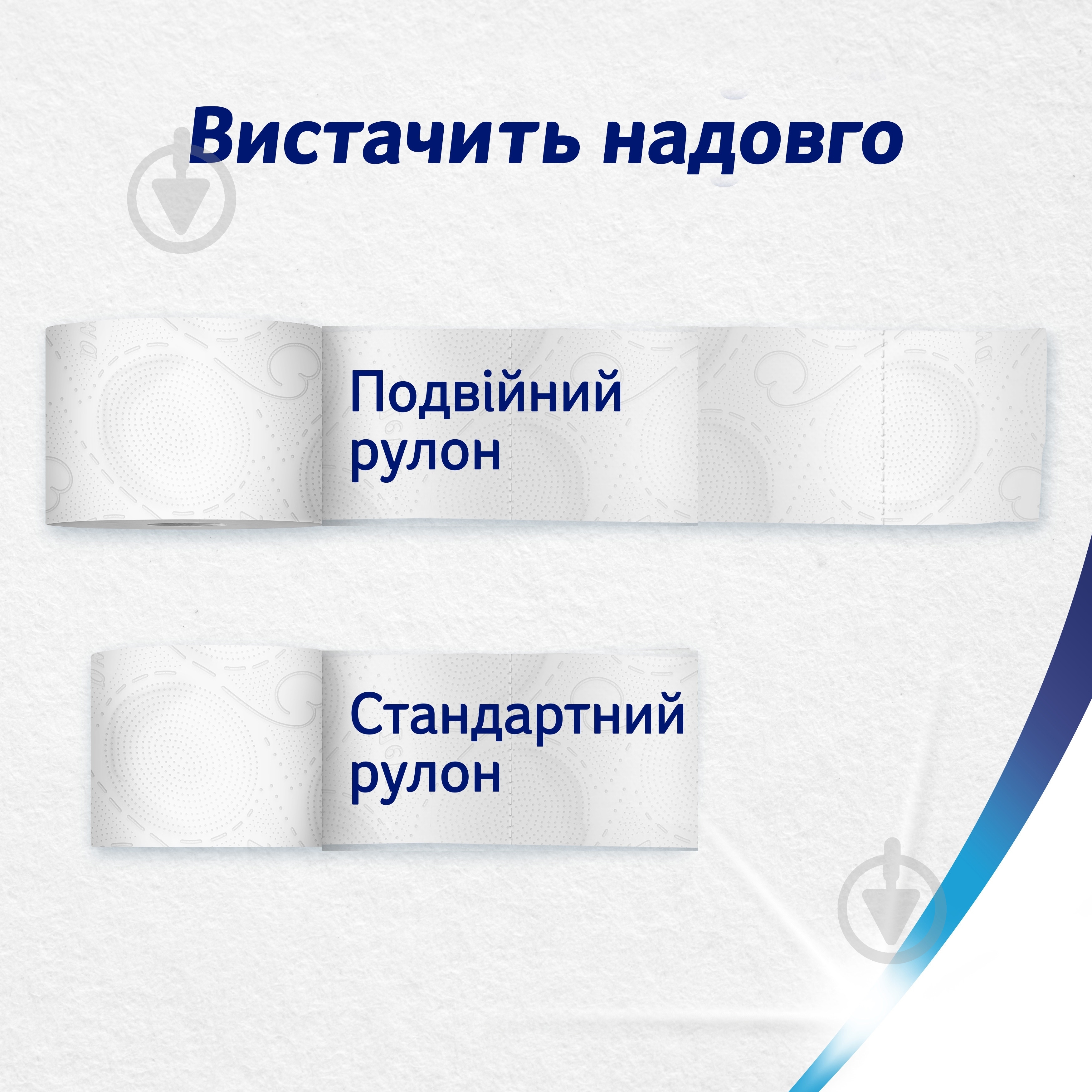 ᐉ Туалетний папір Zewa Deluxe подвійний рулон (300 відривів