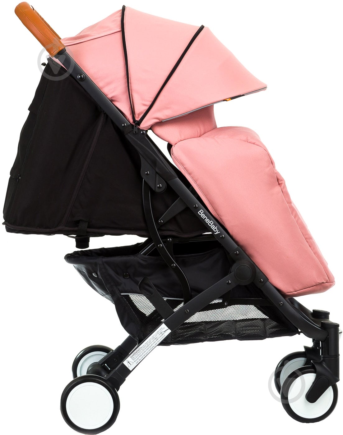 Коляска прогулочная Bene Baby D200 розовая - фото 5