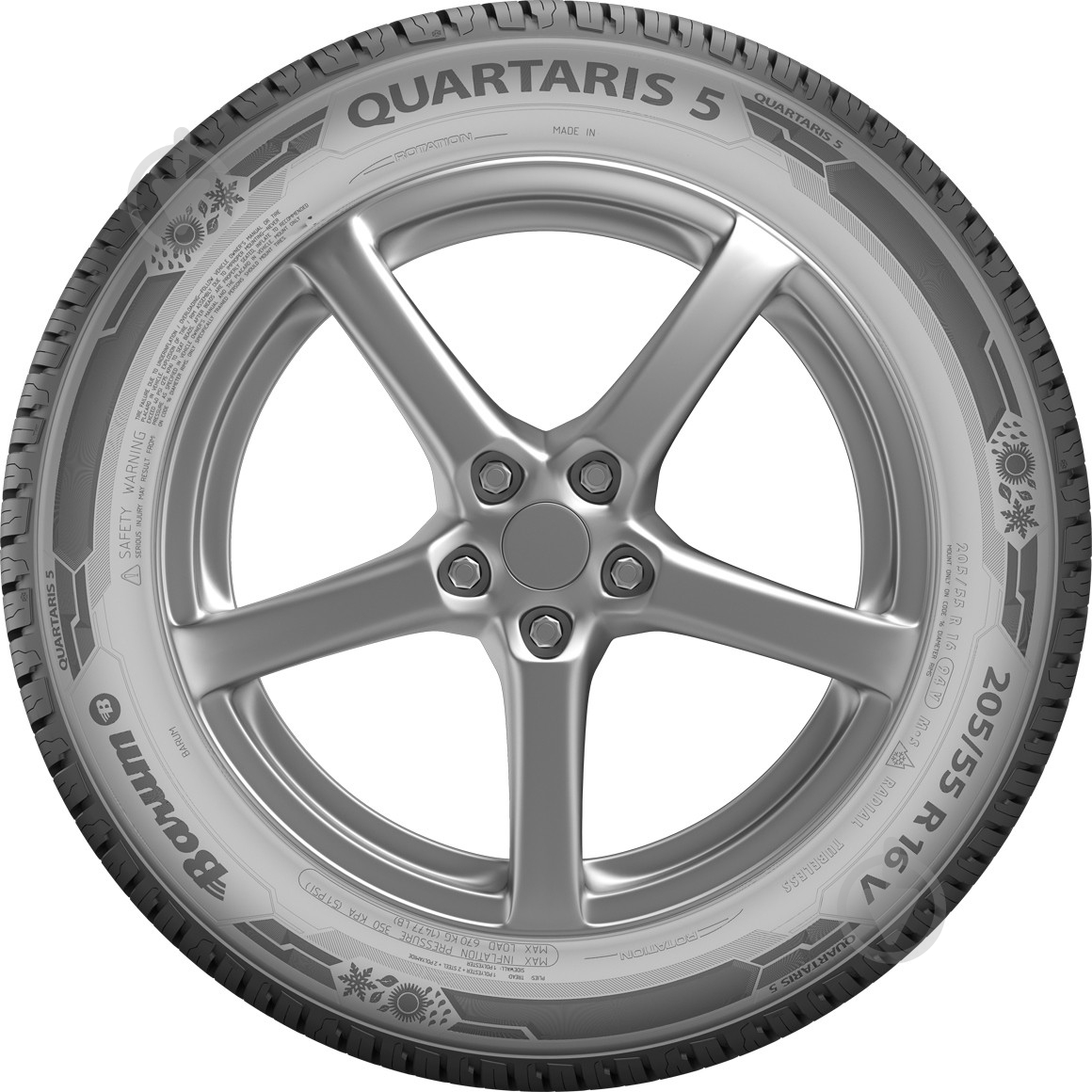 Шина Barum Quartaris 5 175/65R14 82 T літо - фото 2