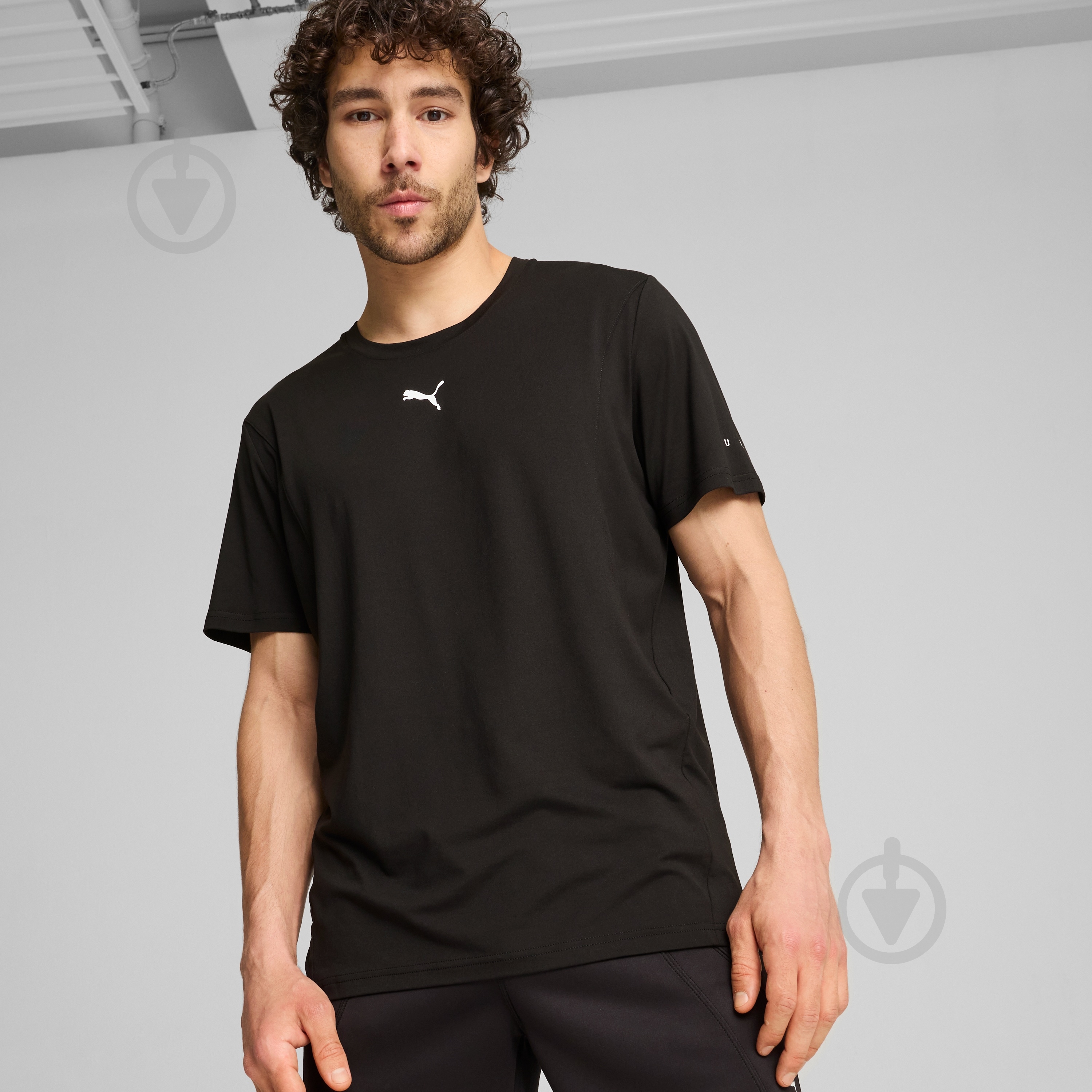 Футболка Puma M CLOUDSPUN SOFT TEE 52571401 р.S черный - фото 3