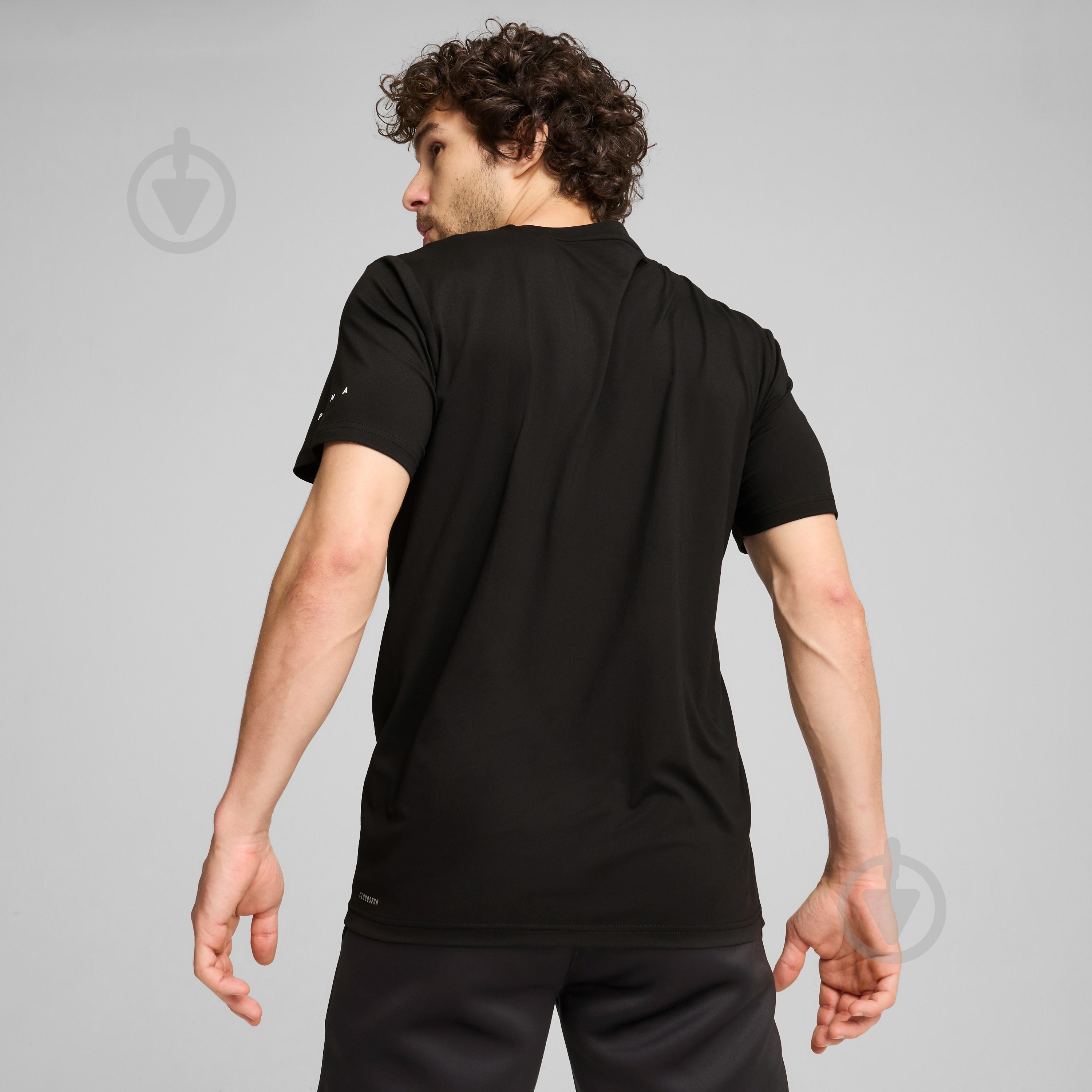 Футболка Puma M CLOUDSPUN SOFT TEE 52571401 р.S черный - фото 4