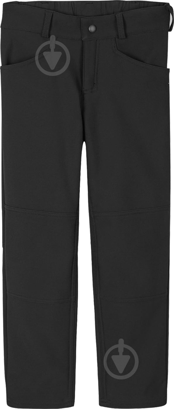 Брюки Reima Softshell Mighty р.104 черный 532189S-9990 - фото 1 Брюки Reima Softshell Mighty р.104 черный 532189S-9990 - фото 1