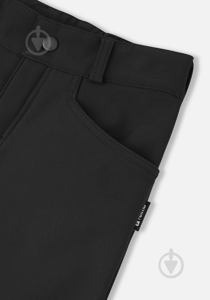 Брюки Reima Softshell Mighty р.104 черный 532189S-9990 - фото 3 Брюки Reima Softshell Mighty р.104 черный 532189S-9990 - фото 3