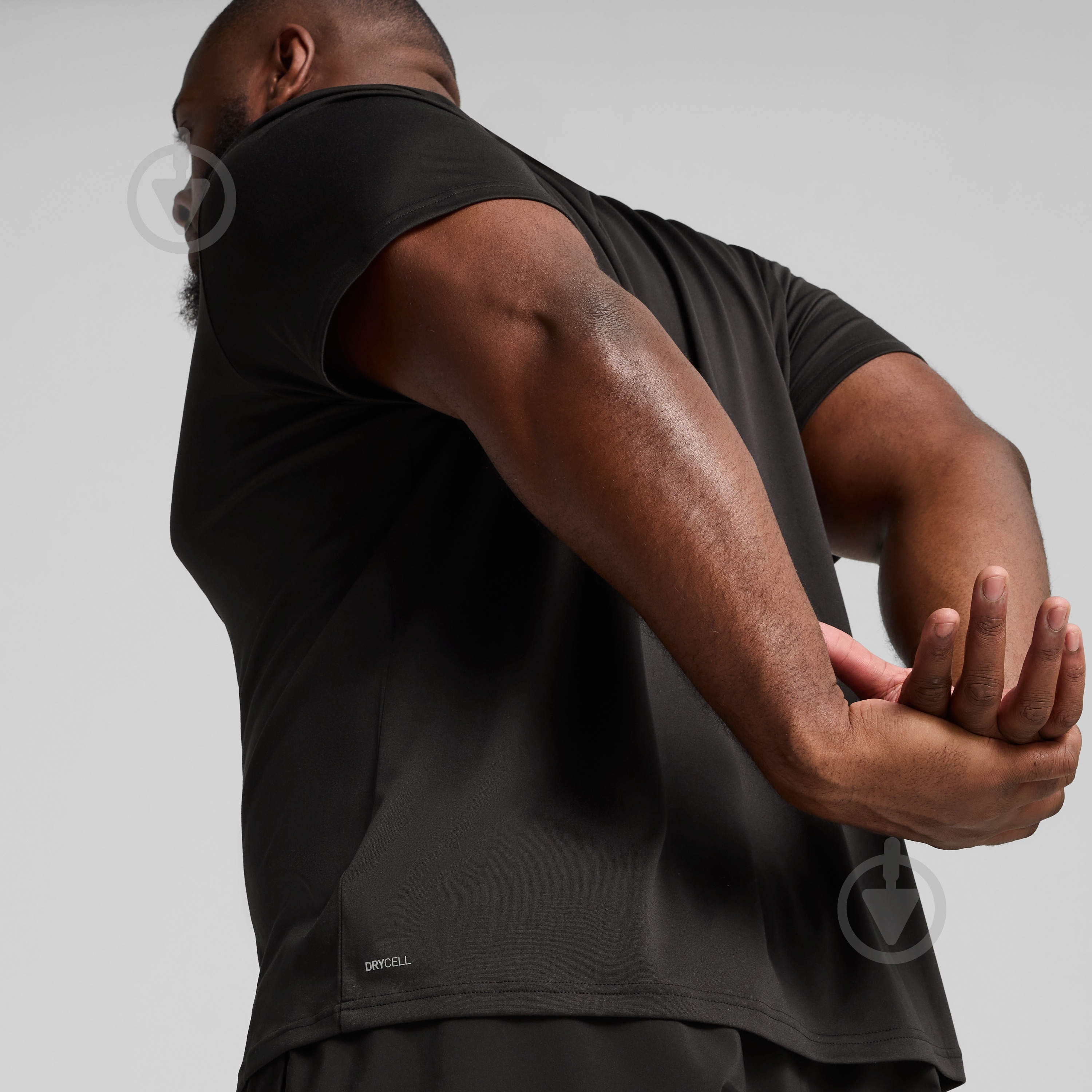 Футболка Puma M TAD ESSENTIALS SOLID CAT TEE (LC small cat) 52590801 р.S черный - фото 4